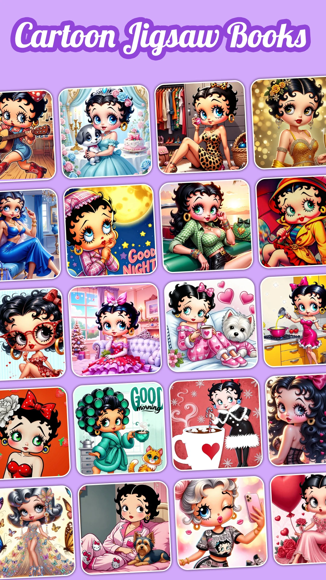 Retro Jigsaw Puzzles screenshot